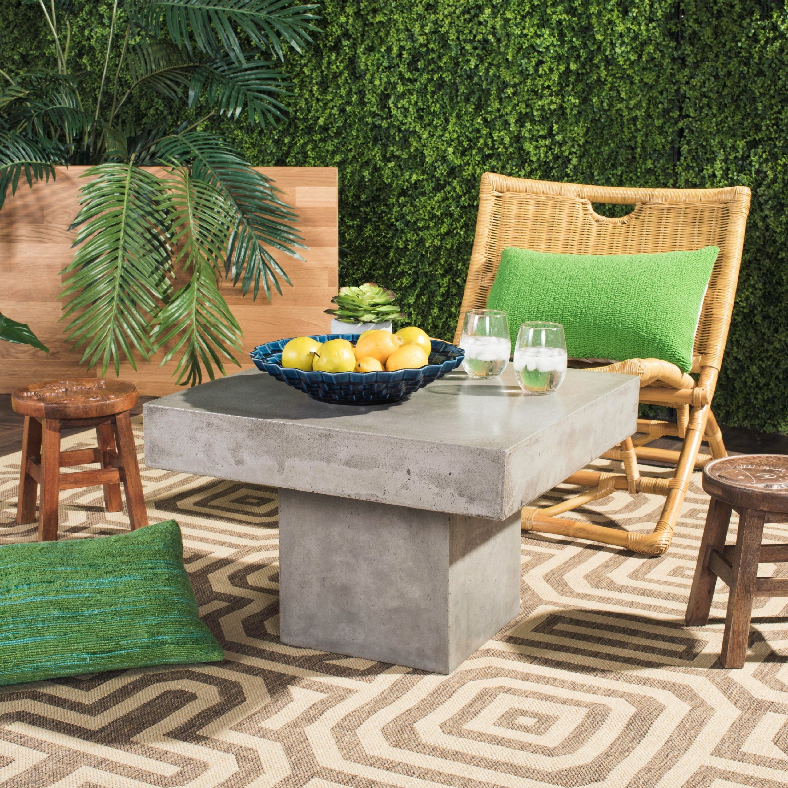 Featured Photo of 15 Best Collection of Modern Outdoor Patio Coffee Tables