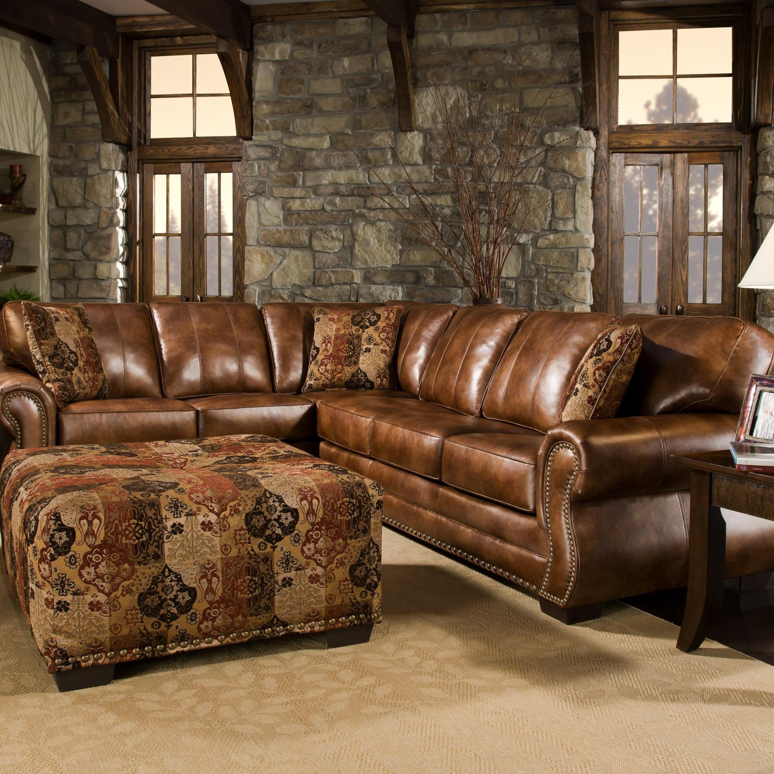 Widely Used 3 Piece Leather Sectional Sofa Sets With Regard To Sectional Sofacorinthian. Beautiful. For The Family Room Sectional (Photo 14 of 15)