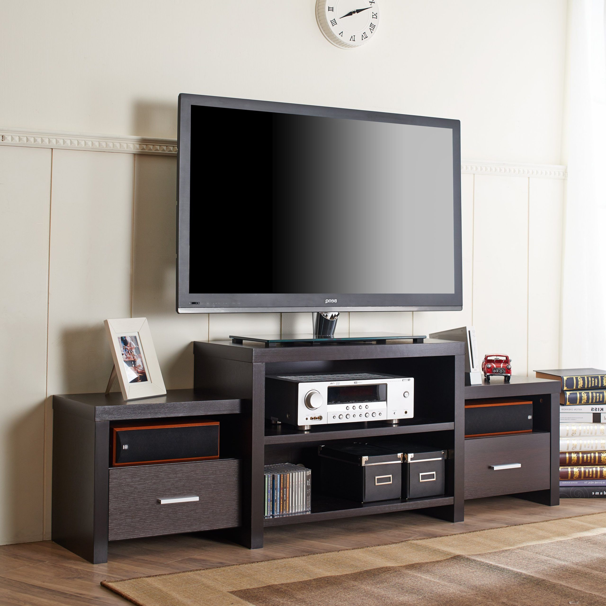 Widely Used Tier Stands For Tvs In Hokku Designs Bexten Tiered Tv Stand & Reviews (View 6 of 15)
