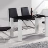 Black High Gloss Dining Tables And Chairs (Photo 10 of 25)