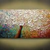 Cherry Blossom Oil Painting Modern Abstract Wall Art (Photo 12 of 15)