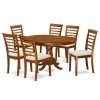 Bradford 7 Piece Dining Sets With Bardstown Side Chairs (Photo 25 of 25)