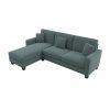 102" Stockton Sectional Couches With Reversible Chaise Lounge Herringbone Fabric (Photo 3 of 14)