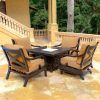 Patio Conversation Sets With Fire Pit Table (Photo 15 of 15)