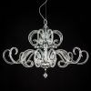 Chrome Crystal Chandelier (Photo 14 of 15)