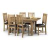 Oak Dining Set 6 Chairs (Photo 16 of 25)