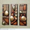 Abstract Metal Wall Art Sculptures (Photo 4 of 15)