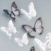 White 3D Butterfly Wall Art (Photo 4 of 15)