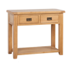 2-Drawer Oval Console Tables (Photo 3 of 15)