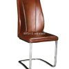 Chrome Leather Dining Chairs (Photo 4 of 25)