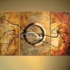 3 Piece Abstract Wall Art (Photo 8 of 15)
