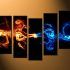 15 Collection of 5 Piece Wall Art Canvas