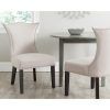 Caira Black 7 Piece Dining Sets With Upholstered Side Chairs (Photo 6 of 25)