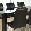 Black Gloss Dining Room Furniture (Photo 6 of 25)