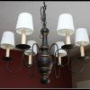 Chandeliers With Lamp Shades (Photo 3 of 15)