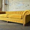 French Seamed Sectional Sofas Oblong Mustard (Photo 21 of 25)