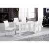 White Gloss Dining Tables 140Cm (Photo 1 of 25)
