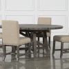 Chandler 7 Piece Extension Dining Sets With Fabric Side Chairs (Photo 7 of 25)