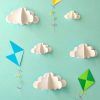 3D Clouds Out Of Paper Wall Art (Photo 10 of 15)