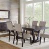 Laurent 7 Piece Rectangle Dining Sets With Wood Chairs (Photo 14 of 25)