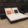 Double Outdoor Chaise Lounges (Photo 14 of 15)