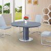 Oval White High Gloss Dining Tables (Photo 6 of 25)