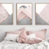 Pink And Grey Wall Art (Photo 3 of 15)