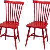 Red Dining Chairs (Photo 4 of 25)
