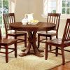 Round Oak Dining Tables And Chairs (Photo 5 of 25)