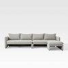Setoril Modern Sectional Sofa Swith Chaise Woven Linen (Photo 24 of 25)