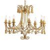 French Gold Chandelier (Photo 4 of 15)