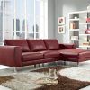 Small Red Leather Sectional Sofas (Photo 8 of 15)