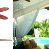 Tropical Design Outdoor Ceiling Fans (Photo 1 of 15)