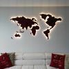 Map Of The World Wall Art (Photo 14 of 15)