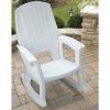 White Patio Rocking Chairs (Photo 5 of 15)