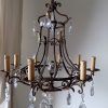 Wrought Iron Chandelier (Photo 1 of 15)
