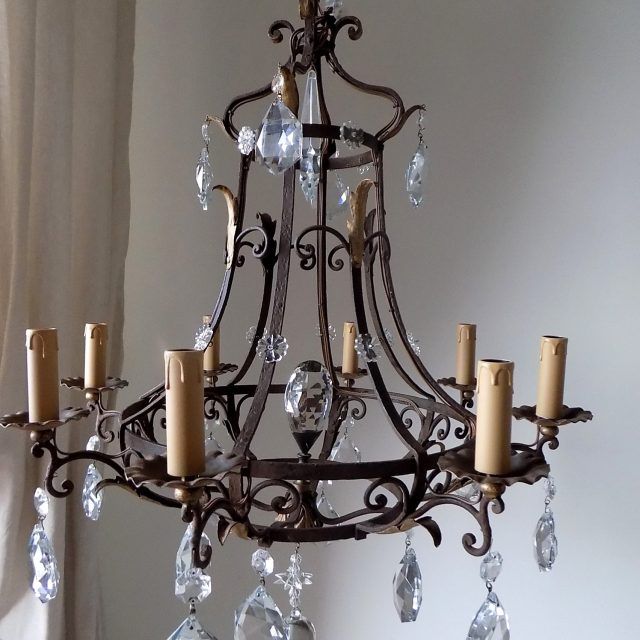 15 Collection of Wrought Iron Chandelier