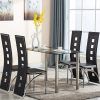 Cheap Glass Dining Tables And 4 Chairs (Photo 25 of 25)