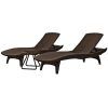 Brown Outdoor Chaise Lounge Chairs (Photo 2 of 15)
