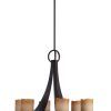 Modern Wrought Iron Chandeliers (Photo 7 of 15)
