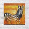 Zebra Wall Art Canvas (Photo 6 of 15)