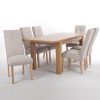 Cream And Oak Dining Tables (Photo 8 of 25)