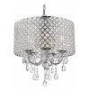 Crystal Chrome Chandeliers (Photo 1 of 15)