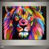 The 15 Best Collection of Abstract Lion Wall Art