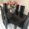 Dining Tables Black Glass (Photo 7 of 25)