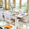 White Extendable Dining Tables And Chairs (Photo 14 of 25)