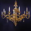 French Glass Chandelier (Photo 12 of 15)