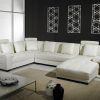 White Leather Sectionals With Chaise (Photo 14 of 15)