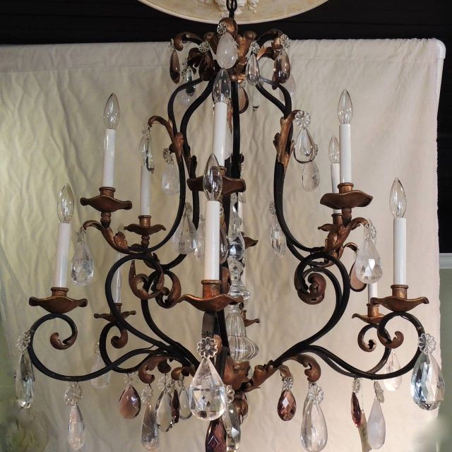 15 The Best Large Iron Chandelier