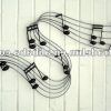 Metal Music Notes Wall Art (Photo 1 of 15)